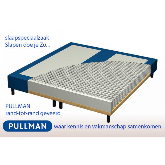 PULLMAN OTTAWA Silverline boxspringset met topdekmatras.