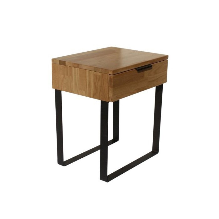 Strak eiken ledikant LUCAS leverbaar in diverse maten.