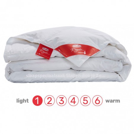 Silvana Royale donzen dekbed EXTRA LICHT uitvoering 01