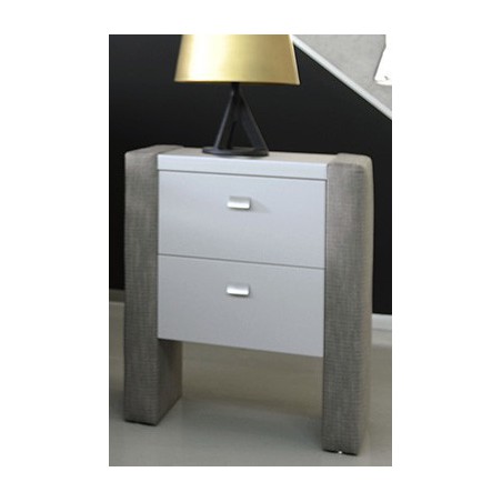 Pullman meegestoffeerde nachtkastje inclusief 2 laden.