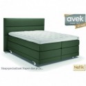 AVEK NOFLIK boxspringcombinatie model STINS inclusief topdekmatras en leverbaar in alle AVEK stoffen.