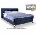 AVEK FIER SPIRAALBOX boxspring combinatie FLAK inclusief topdekmatras en leverbaar in alle AVEK stoffen.