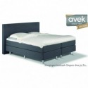 AVEK boxspring combinatie 1927 model ORIGINAL inclusief topdekmatras en leverbaar in alle AVEK stoffen.