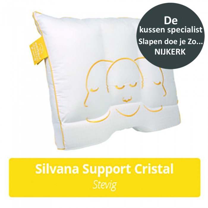 stap in Op het randje zoet Silvana Support Cristal hoofdkussen (nu met bijpassend ondersloop kado)