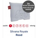 Silvana Support 1 Royale kussen ROOD - Extra ZACHT nu sloop KADO.
