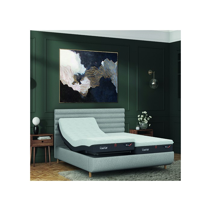 TEMPUR ARC BED + schotel bodems + TEMPUR matrassen NU speciale ACTIEPRIJS!