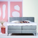 Eastborn STUD nieuw! boxspringset + gestoffeerde matras met topdek.