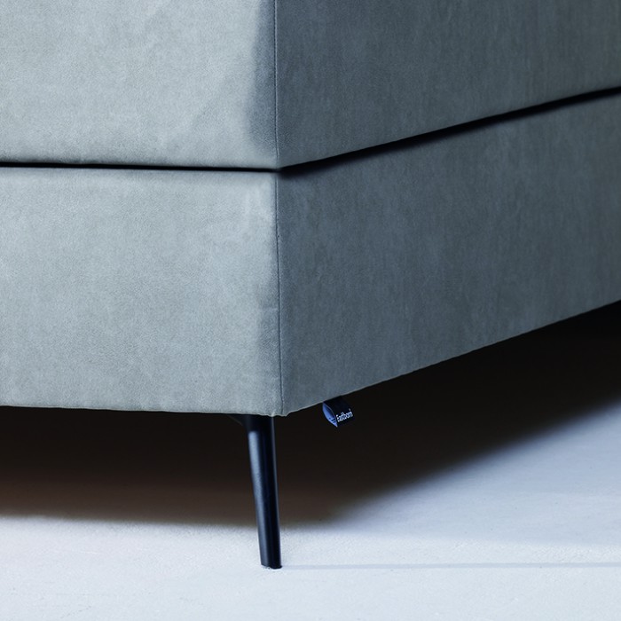 Eastborn STUD nieuw! boxspringset + gestoffeerde matras met topdek.