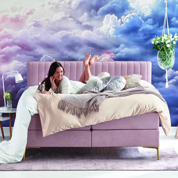 Cinderella boxspringcombinatie DESIRE nu met 2 kussens KADO.