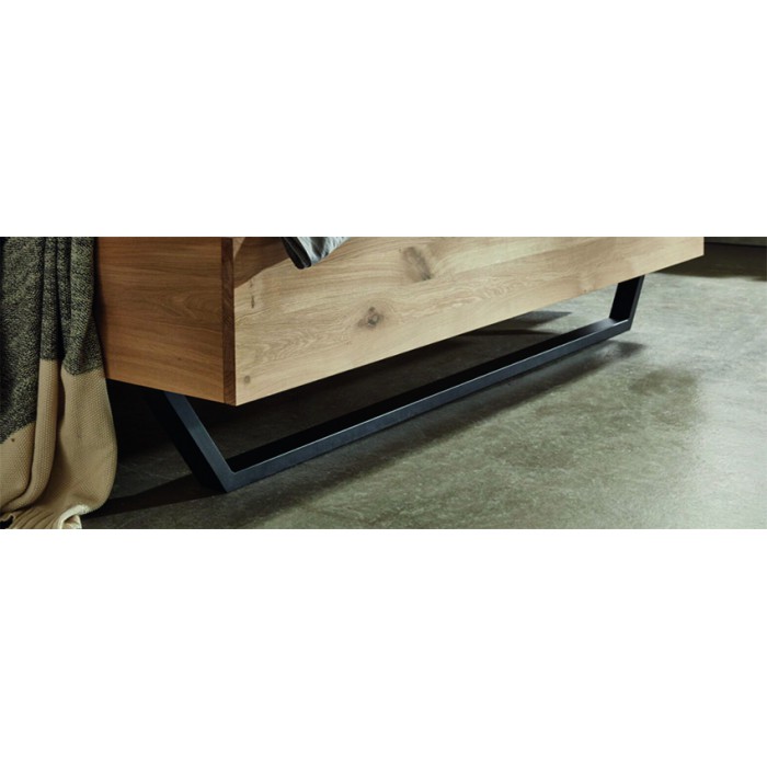 Massief eiken ledikant LOTUS leverbaar in diverse maten.