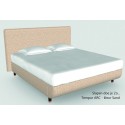 TEMPUR ARC BED + ARC schotel bodems (zonder matrassen).
