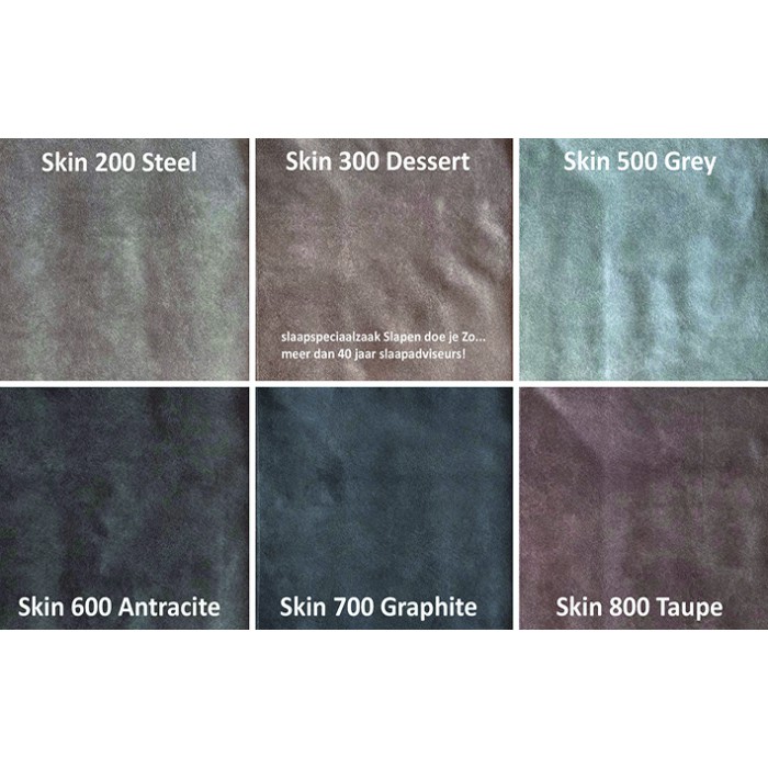 Eastborn COLOUR matras gestoffeerd in kleur naar keuze.