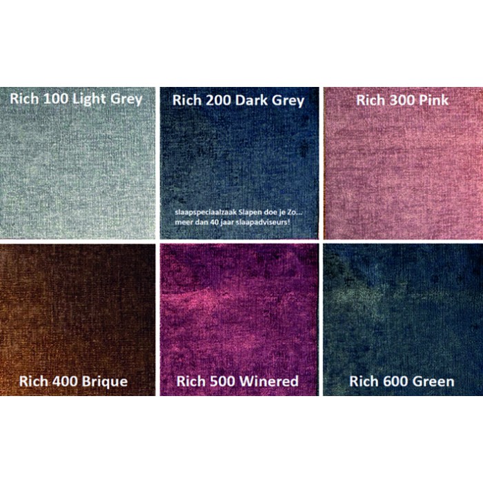 kleuren boxspring violet