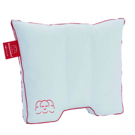 Silvana Comfort hoofdkussen 1 Rood - Extra Zacht en doseerbaar.