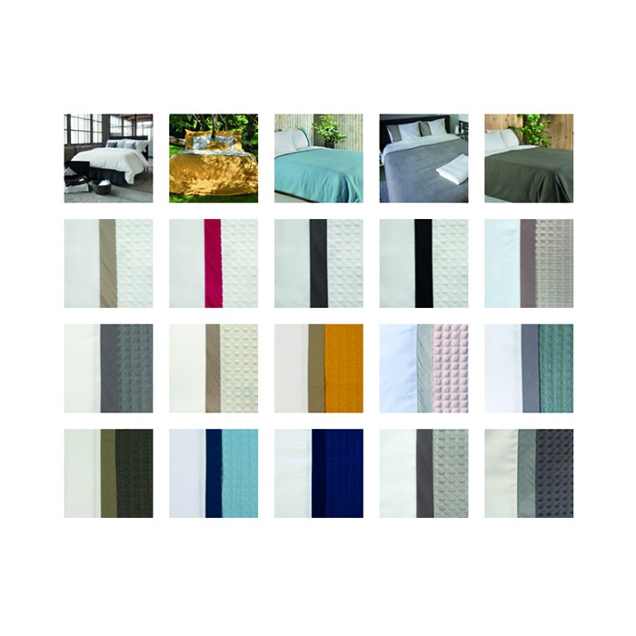 BARI dekbedovertrek verschillende kleuren