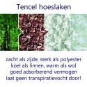 Tencel TOPDEK hoeslaken voor een goede bescherming en ademend!