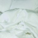 wit linnen dekbed
