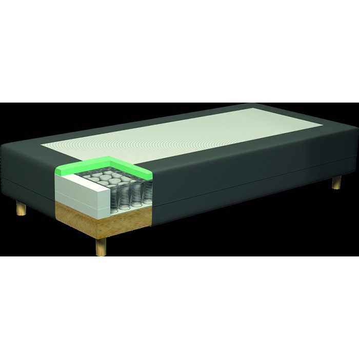 PULLMAN OTTAWA Silverline boxspringset + PREMIER matrassen.