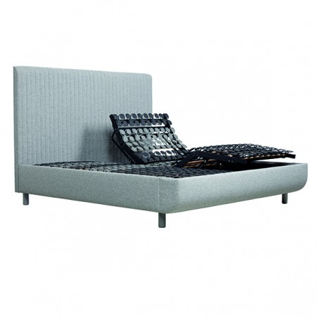 TEMPUR ARC BED + ARC schotel bodems (zonder matrassen).