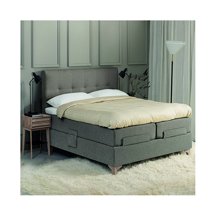 JENSEN PRESTIGE boxspring combinatie met topdek.