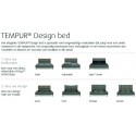 TEMPUR DESIGN BED PURE met ARC schotelbodems ACTIEPRIJS!