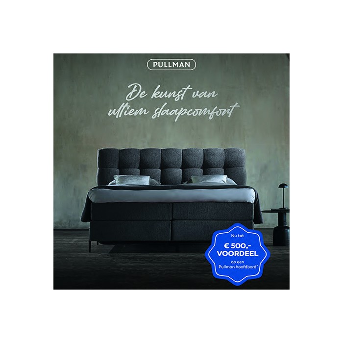 PULLMAN OTTAWA Silverline boxspringset met topdekmatras.