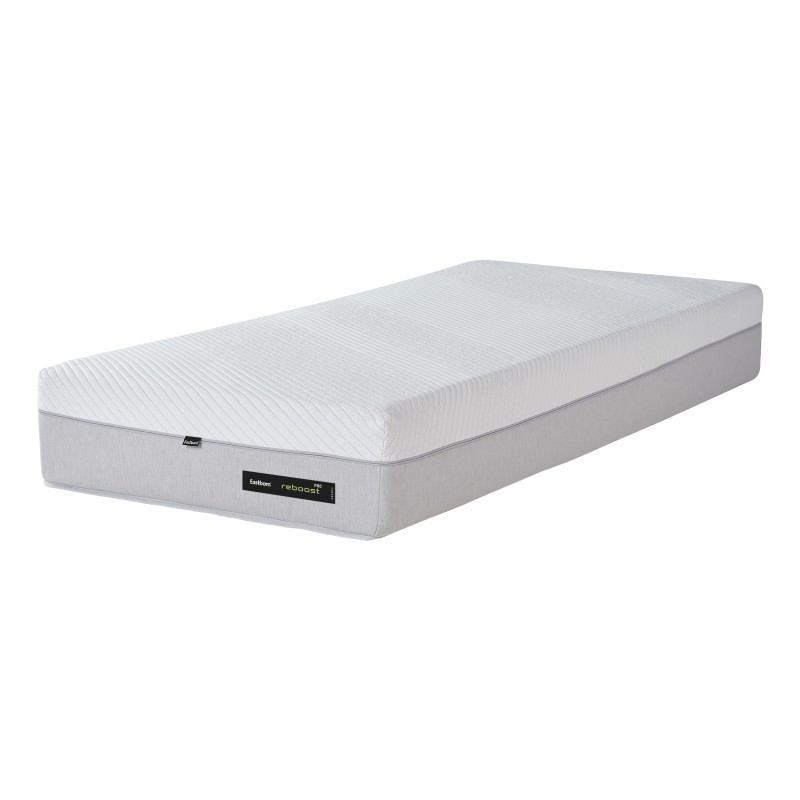 Eastborn REBOOST PLUS pocketvering matras met VISCO en LATEX afdeklaag NU met GRATIS hoofdkussen!