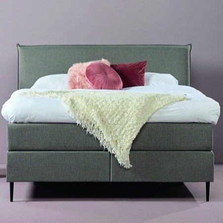 Eastborn GO boxspringcombinatie GREY met topdek ACTIEPRIJS!