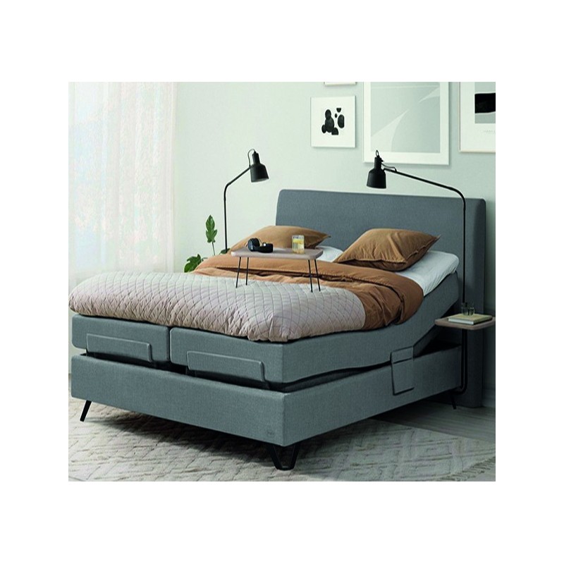 JENSEN DIPLOMAT boxspring combinatie met topdek.